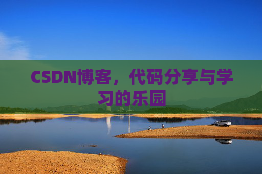 CSDN博客，代码分享与学习的乐园